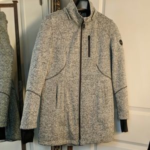 Halifax Traders Black & White Lightweight Coat